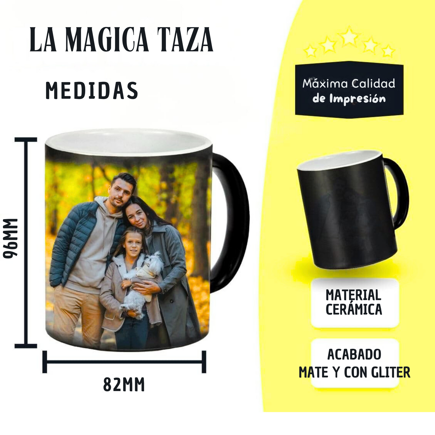 TAZA MAGICA PERSONALIZABLE